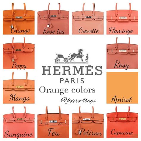 most popular hermes colors|signature color of Hermes.